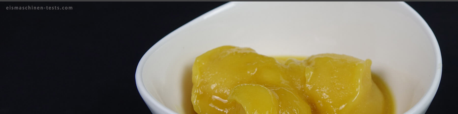 Mangosorbet Zutaten selber machen - Eismaschinen Tests com - Slider